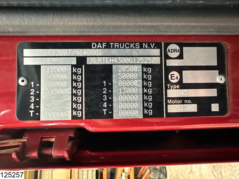 Cabeza tractora DAF 106 XF 460 EURO 6, SSC: foto 6