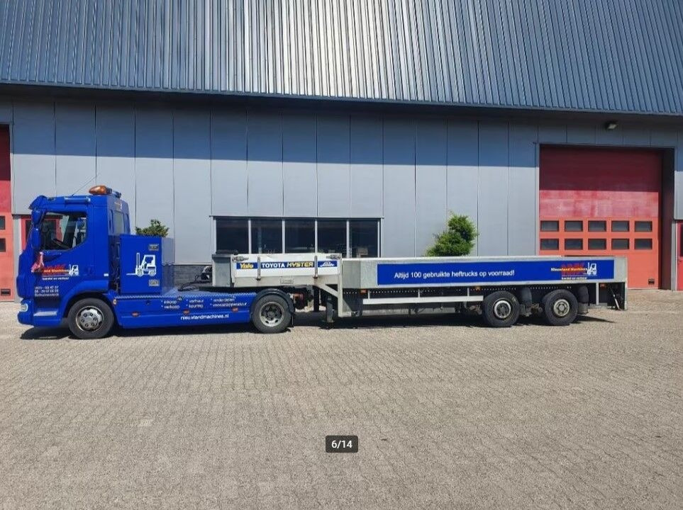 Cabeza tractora DAF DAF Veldhuizen LF 45 Low chassis heavy machinery transporter LF 45 Low chassis heavy machinery transporter P33-2: foto 6