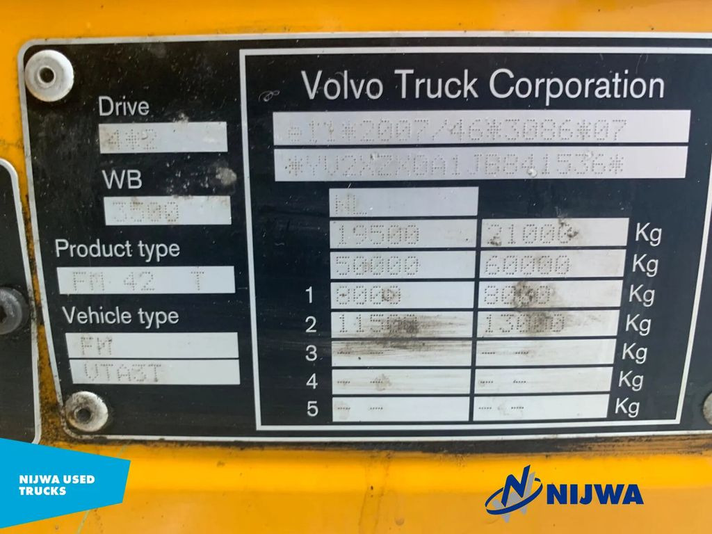 Cabeza tractora Volvo FM 450 4x2 PTO + Work remote: foto 19