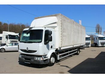 Camión lona Renault MIDLUM 220.12 P 4x2, TRANSMISSION FAILURE