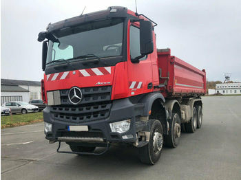 Camión volquete Mercedes-Benz AROCS 4142 8x6 EURO6 DSK Meiller Kipper