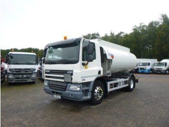 Camión cisterna para transporte de combustible DAF CF 75.250 4x2 fuel tank alu 13,3 m3 / 3 comp: foto 1