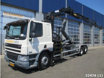 Camión multibasculante DAF FAS 75 CF 360 HMF 20 ton/meter crane: foto 1