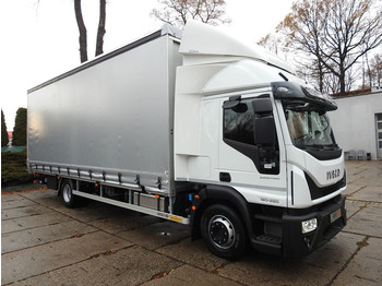 Camión lona nuevo Iveco EUROCARGO 120-250 PRITSCHE PLANE 18 PALETTEN A/C: foto 4