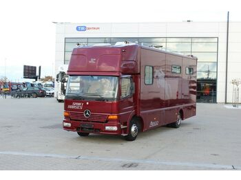 Camión transporte de ganado Mercedes-Benz ATEGO 1023 L, FOR HORSES TRANSPORT, MOTOR HOME: foto 1