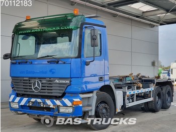 Camión portacontenedore/ Intercambiable Mercedes-Benz Actros 2640 K 6X4 Hydraulik Steelsuspension Euro 3: foto 1