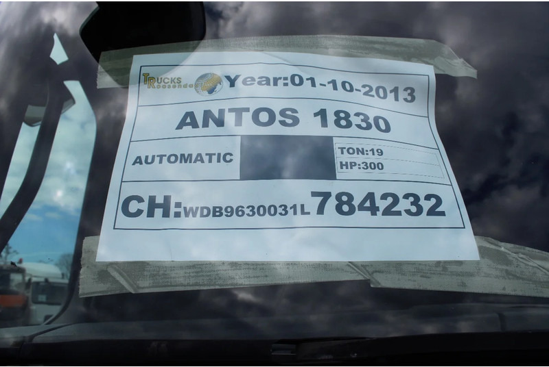 Camión caja cerrada Mercedes-Benz Antos 1830 + EURO 5 + NICE TRUCK: foto 13