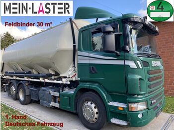 Camión cisterna Scania G 400 Feldbinder Silo 30m³ 6x2 1. Hand Klima: foto 1
