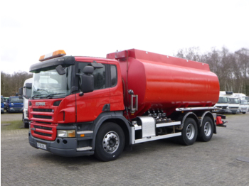 Camión cisterna para transporte de combustible Scania P310 6x2 RHD fuel tank 20.9 m3 / 4 comp: foto 1