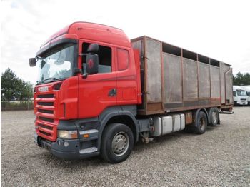 Camión transporte de ganado Scania R420 6x2 Euro 5 Livestock: foto 1