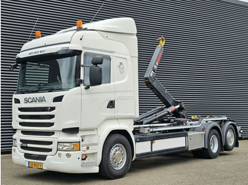 Scania R450 6x2*4 / EURO 6 / HOOKLIFT / ABROLKIPPER - Camión multibasculante: foto 1