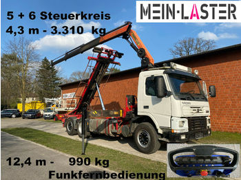 Camión con equipo de cable, Camión grúa Volvo FM 12-420 PK 16502 C 12m - 1.000 kg Funk FB: foto 1