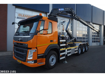 Camión multibasculante, Camión grúa Volvo FM 420 8x2 HMF 26 ton/meter laadkraan: foto 1