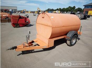 Tanque de almacenamiento 1000 Litre Single Axle Bunded Waste Oil Bowser: foto 1
