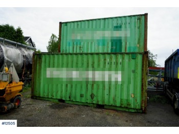 Contenedor marítimo 20 fots Container – 2 pcs–: foto 1