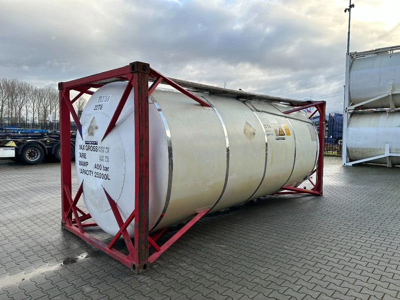 Tanque de almacenamiento CIMC ISO 20FT 24.920L tankcontainer, UN Portable, T11, steam heating, bottom discharge, 5Y-test: 11/2024: foto 4