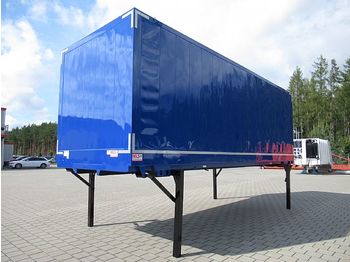 Caja cerrada Krone - BDF Wechselkoffer 7,45 m Rolltor Lack neu: foto 1