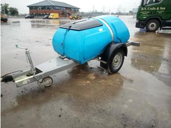 Tanque de almacenamiento Main Single Axle Plastic Water Bowser: foto 1