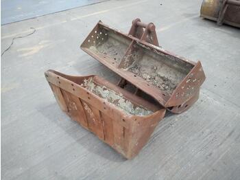 Cazo 59" Ditching (2 of), 34" Digging Bucket 45mm Pin to suit 4-6 Ton Excavator: foto 1