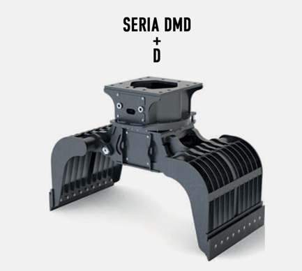 Pinza de manipulación para Maquinaria de construcción nuevo DEMOQ DMD 210 S Hydraulic Polyp -grab 1285 kg: foto 3