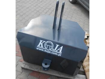 Contrapeso para Tractor nuevo New koja Balastgewicht 1000*kg von der Firma: foto 1