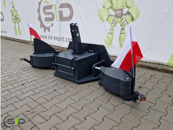 Contrapeso para Tractor nuevo SID AGRIBUMPER / FRONTGEWICHT Frontbalast Stahlgewicht 430 KG: foto 5