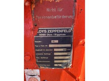 Cabrestante Zeppenfeld K 74  Lastentransportwinde: foto 1