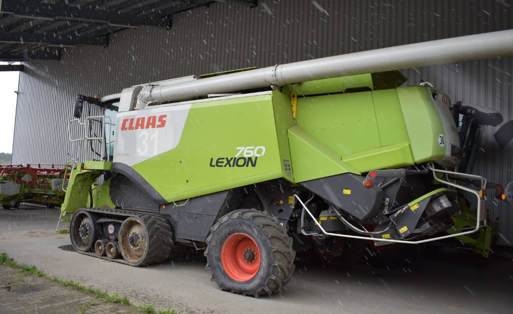 Cosechadora de granos CLAAS Lexion 760 TT Z VARIO 1200 /CEMOS/ 1351H.: foto 8