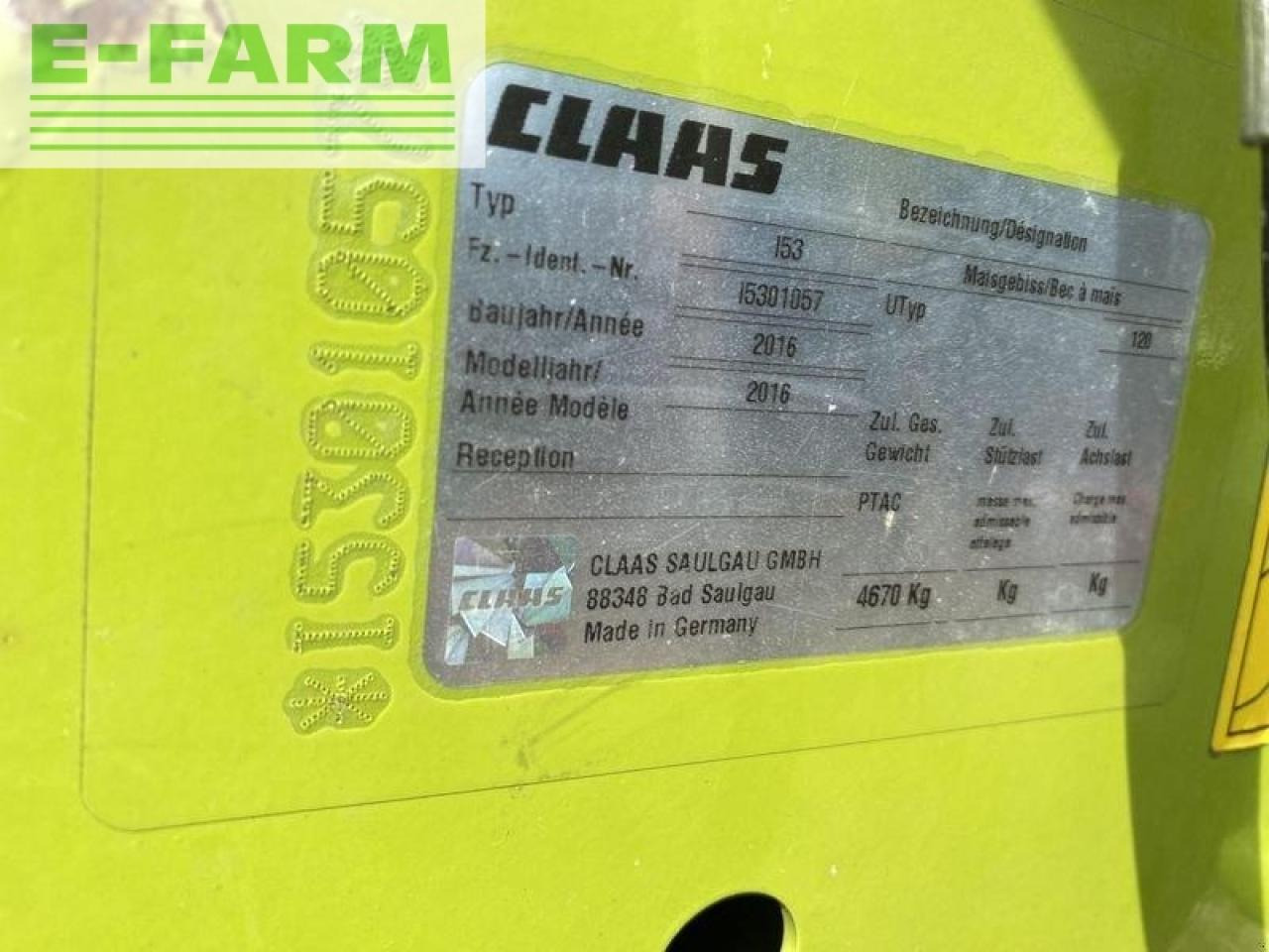Accesorios para cosechadoras de forraje CLAAS orbis 900: foto 8
