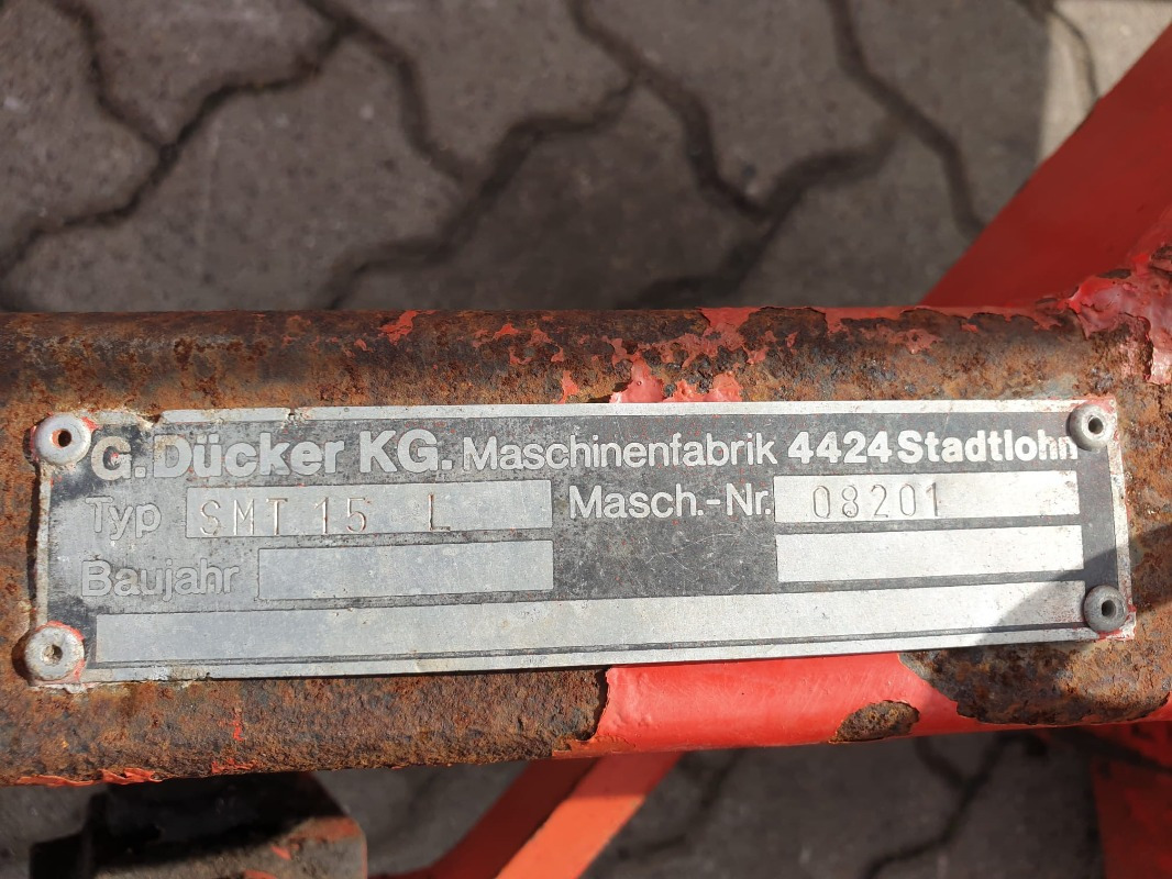 Desbrozadora de martillos Dücker SMT 15 L: foto 2