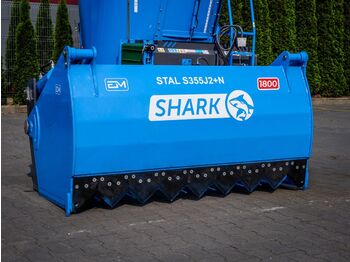 Euromilk Shark 1800 Silageschneidzange  - Equipo para silos