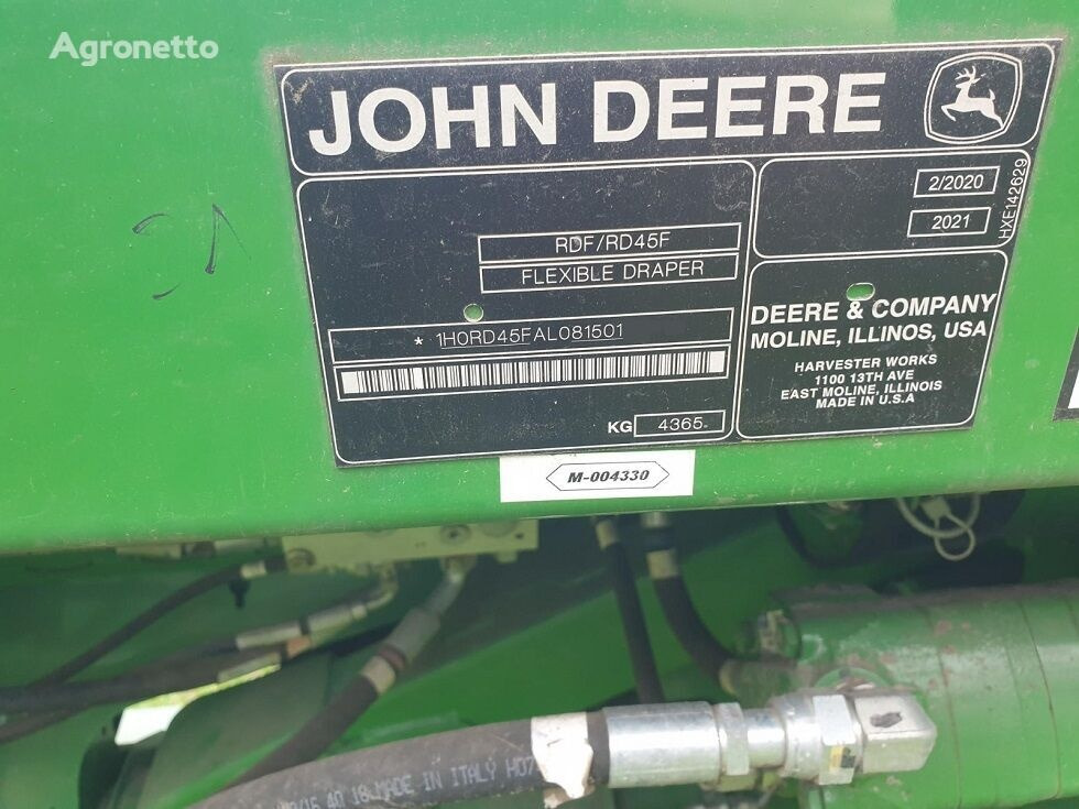 Cosechadora de granos nuevo John Deere S785: foto 23