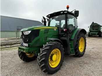 Tractor agrícola John Deere 6140r + adjustable narrow wheels + twin wheels