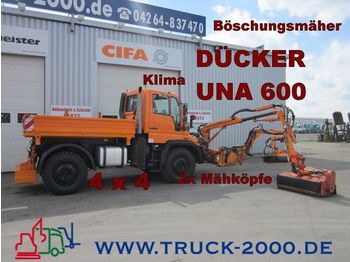 UNIMOG U500 Dücker UNA 600 *Böschungsmäher*Komunalhydr - Maquinaria agrícola