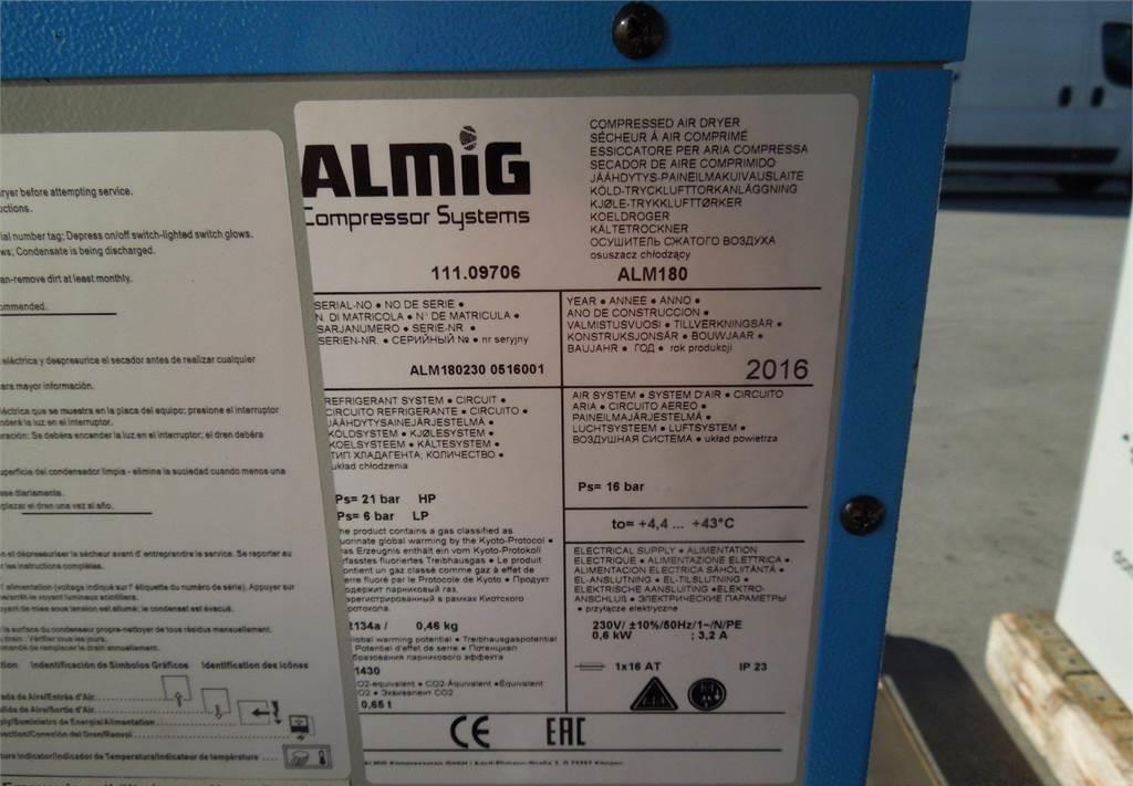 Compresor de aire Alup OSUSZACZ ZIĘBNICZY ALMIG 2,70M3/MIN 2016R: foto 2