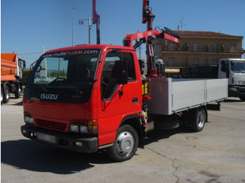 Isuzu NPR 77 L Kran F28B23 - Autogrúa