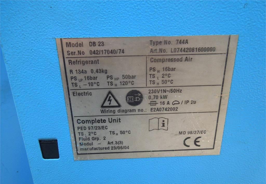 Compresor de aire Boge OSUSZACZ ZIĘBNICZY 2,30M3/MIN: foto 2
