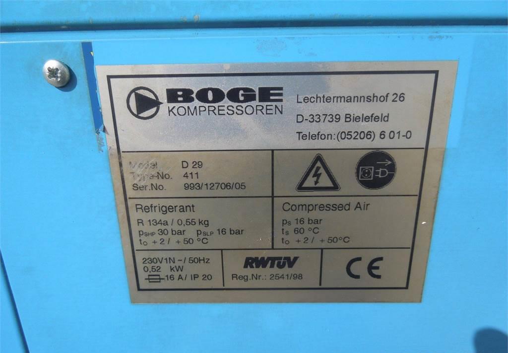 Compresor de aire Boge OSUSZACZ ZIĘBNICZY 2,90M3/MIN: foto 2
