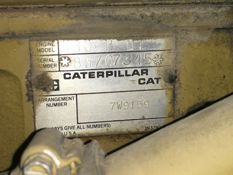 Generador industriale nuevo Caterpillar 3306B GENERATOR 225KVA USED: foto 10