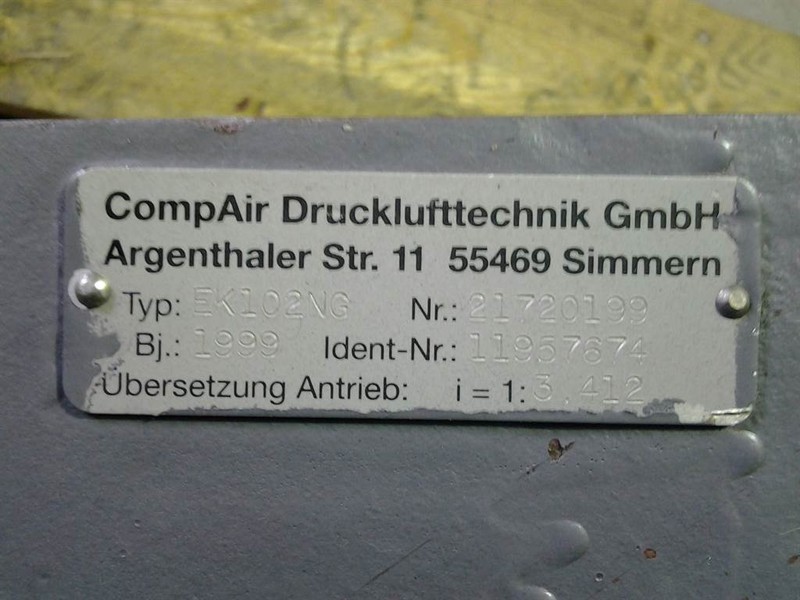 Compresor de aire Compair EK 102 NG - Compressor/Kompressor: foto 8