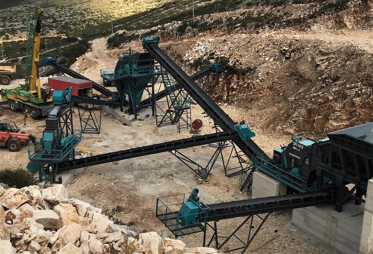 Machacadora nuevo Constmach 50-400 tph Stone Crusher Plant - For Aggregate Gravel and Sand: foto 8