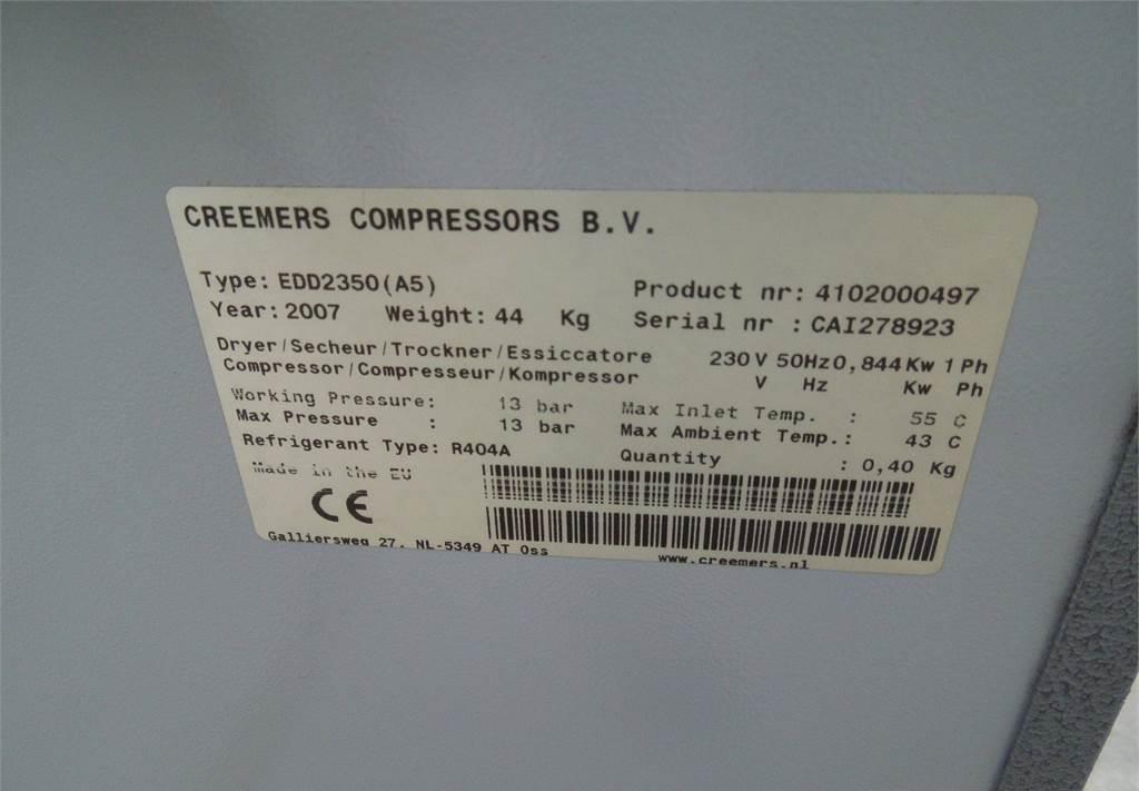 Compresor de aire Creemers OSUSZACZ ZIĘBNICZY EDD 2350 2,70M3 07R: foto 2