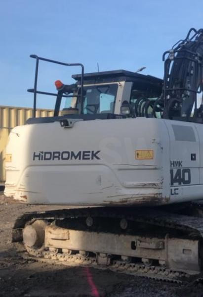 Excavadora de cadenas Hidromek HMK 140LC: foto 6