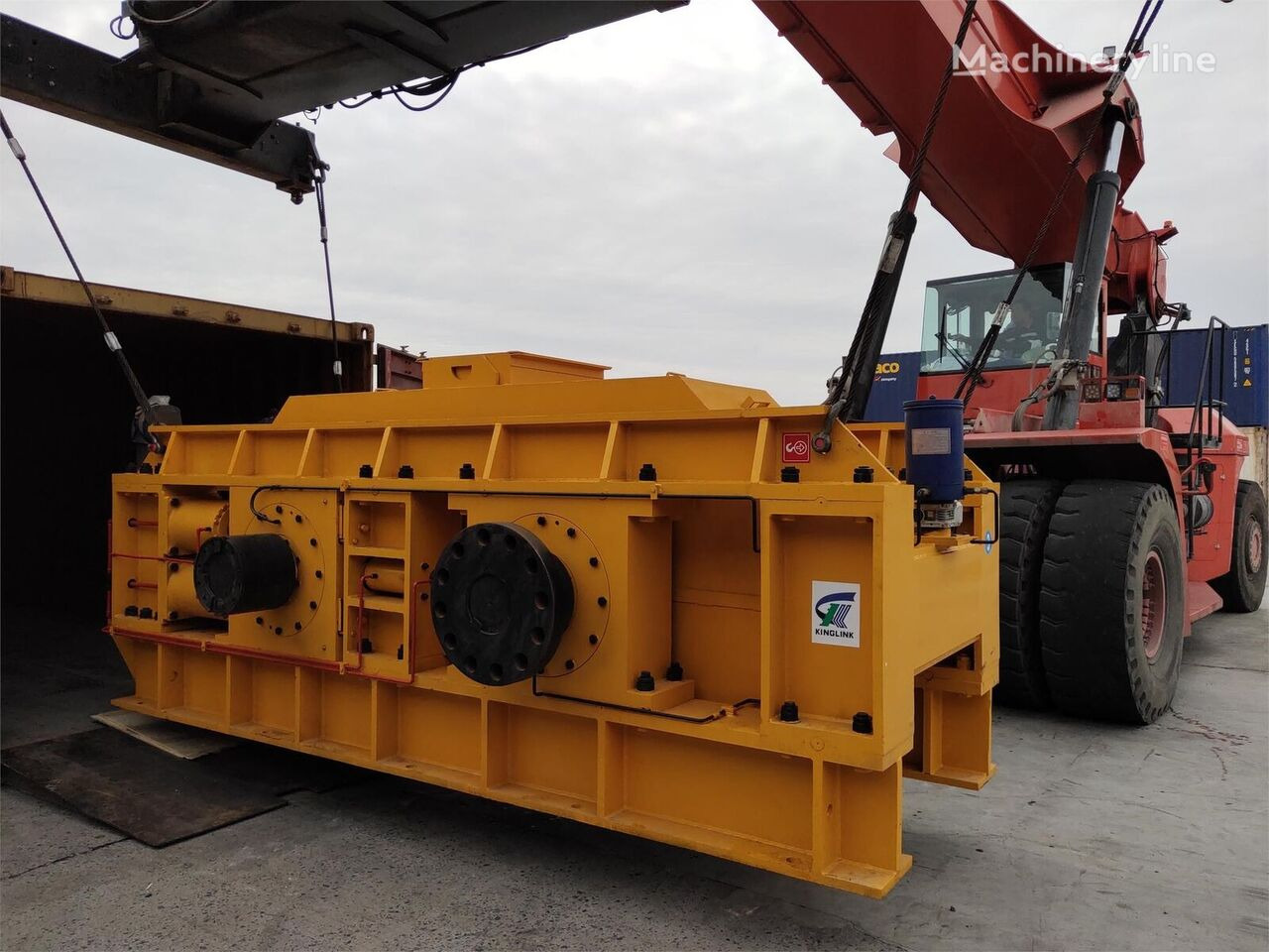 Machacadora nuevo Kinglink KL2PGS1500 hydraulic roller crusher for sand making: foto 4