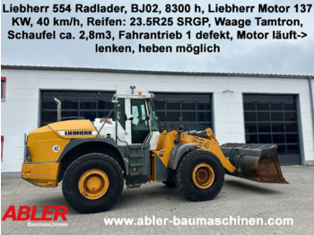 Liebherr L554 Radlader mit Waage Tamtron - Cargadora de ruedas: foto 1
