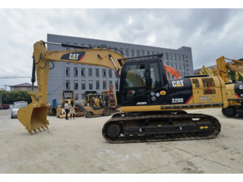 Excavadora de cadenas caterpillar 320D used excavators original japan made cat excavator 320D 320D2 excavator machine price: foto 3