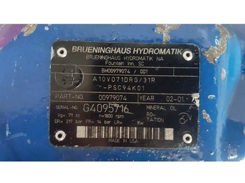 Hidráulica Brueninghaus Hydromatik A10VO71DRG/31R - Load sensing pump: foto 4