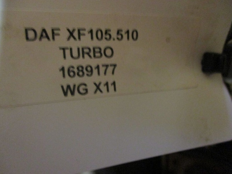 Turbocompresor DAF 1689177 TURBO EURO 5: foto 5