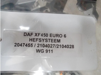 DAF 2047455/2104027/2104028 DAF CF XF HEFSYSTEEM EURO 6 - Bastidor/ Chasis para Camión: foto 5