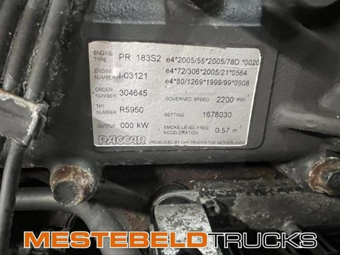 Motor y piezas para Camión DAF Motor PR 183 S2: foto 3